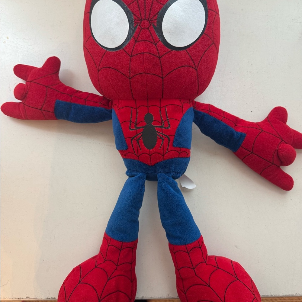 Spider Man Hero Plush Toy - Red and Blue